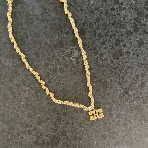 GANNI chunky pants Necklace with Pendant